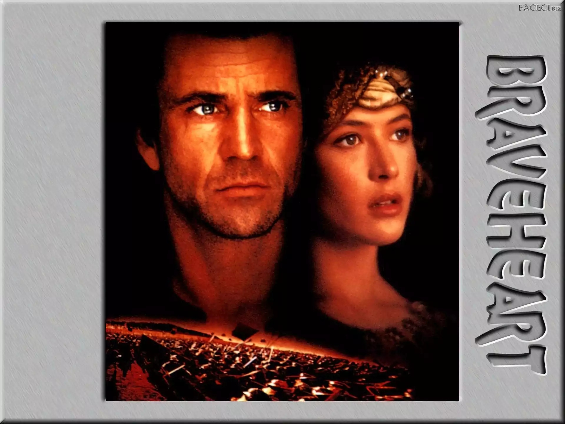 Sophie Marceau, Braveheart, Mel Gibson